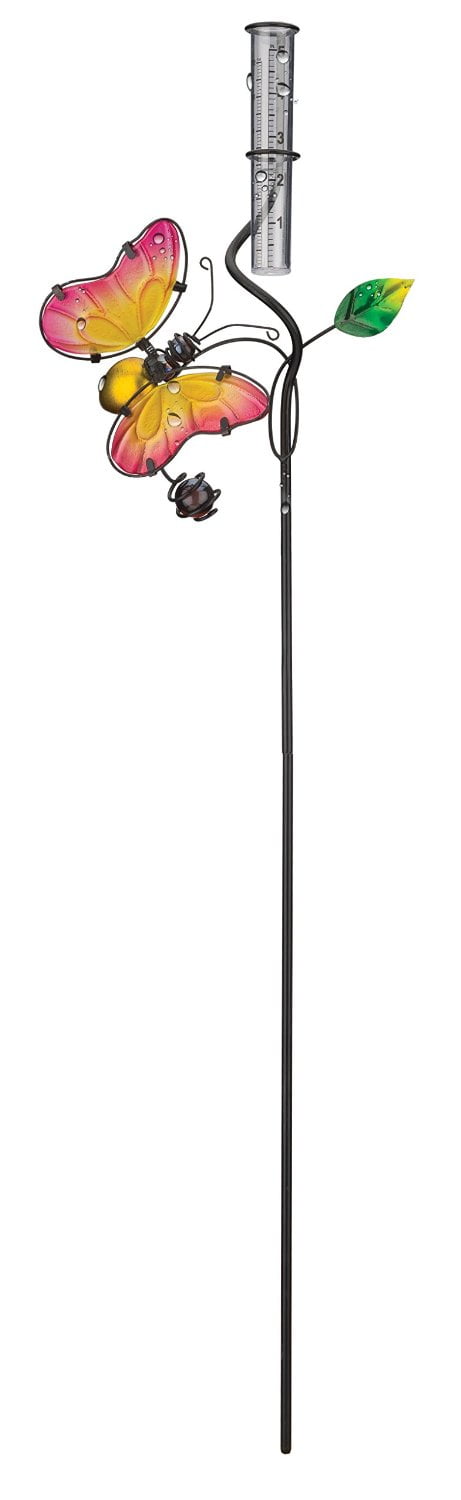 Regal Art and Gift Butterfly Rain Gauge by Regal Arts & Gifts