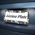 thumbnail image 4 of 1PC Hibiscus Flower Aluminum License Plate Frame - US Standard Size, Decorative Car License Plate Bracket, 2 Holes for Auto Decorative Gift, Perfect Gift for Both Men and Women, 4 of 7