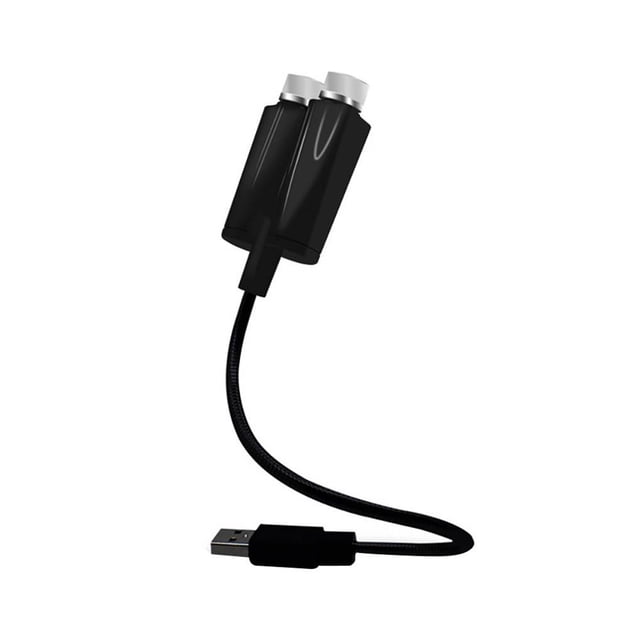 Sidaley Coche giratorio USB Star Sky Top Light Coche Atmósfera Proyección Luz decorativa Techo del coche Luz Bombillas para automóviles No.1 Sidaley VI009170-01