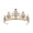 Gold background purp, variant on Aellinatey Sparkling Crystal Bridal Crowns Hairband Hair Styling Accessories For Weddings