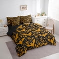thumbnail image 3 of Castle Fairy Animal Bats Twin Bedding Sets,Chic Floral Rose Bedding Comforter Set, 3 of 8