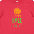 thumbnail image 4 of Inktastic Happy Fall Y'all, Pumpkin, Arrow - Orange Green Boys or Girls Baby T-Shirt, 4 of 5