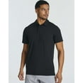 thumbnail image 2 of Real Essentials 3 Pack: Men's Short Sleeve Pocket Polo Shirt Dry-Fit Performance Tactical Golf (Available In Big & Tall), 2 of 6