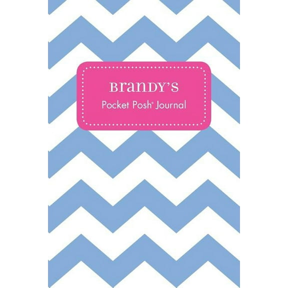 Brandy's Pocket Posh Journal, Chevron, (Paperback)