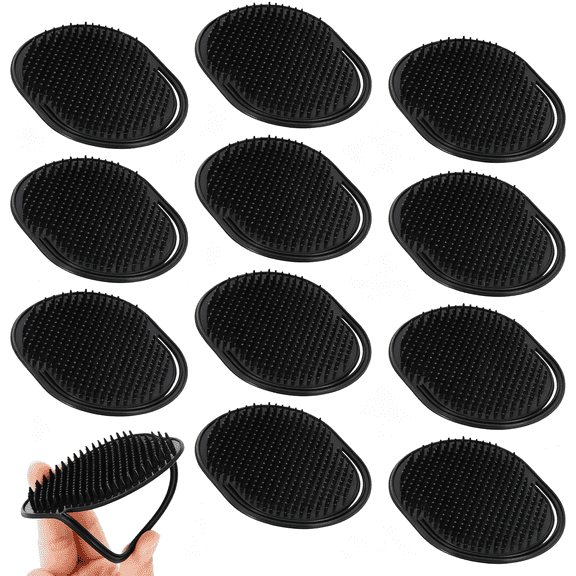 ACDANC 6Pcs Palm Combs for Men,Soft Portable Pocket Brush,Massager Hair Brush,Shower Comb Ergonomic Palm Combs for Men(Medium,Count,6)