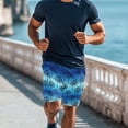 thumbnail image 6 of Yuyamidu Palm Tree Mens Swim Trunks Quick Dry Beach Shorts Vacation Tropical Bathing Suits for Summer Surf Swimming Pool Man S, 6 of 8