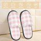 thumbnail image 2 of Fotbe Pink Checkboard Pantuflas Peludas para Mujer con Estampado, Zapatillas de Peluche, Zapatos de Invierno para Casa, Uso Interior y Exterior-Large, 2 of 8