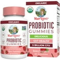 thumbnail image 3 of (3 pack) MaryRuth Organics Probiotic Gummies USDA Organic, 5 Billion CFU, Vegan, Gluten-Free, Dairy-Free for Digestive Health, Unisex, Ages 14+, 60 Count, 3 of 11