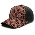 thumbnail image 2 of Leopard Print Baseball Cap Adjustable Size – Stylish Spliced Design Trucker Hat, Dad Hat with Full Print Front & Brim, Breathable Cotton Blend Snapback for Sports, Travel & Daily Wear, 2 of 3