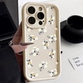 thumbnail image 3 of Funda de silicona mate con flores para iPhone, carcasa suave con flores para iPhone 15 Pro, 11, 13, 14, 12 Pro Max, XR, XS, X, 7, 8 Plus, SE, 3 of 4