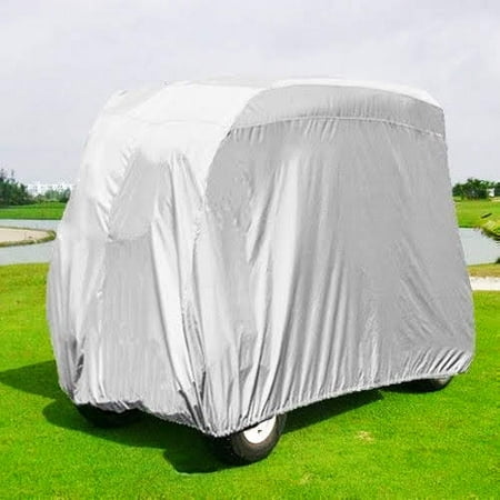 New Waterproof Universal 4 Passenger Electric Gas Push Pull Golf Car Cart Cover Anti UV Storage Cart Autostyling Covers
