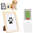 thumbnail image 1 of Kit de marco y almohadillas de tinta para huellas de patas, kit de impresión de huellas de patas de perros y gatos, kit para hacer huellas de patas, regalo de recuerdo conmemorativo para mascotas, mar, 1 of 7