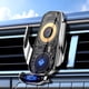 thumbnail image 1 of Cargador inalámbrico transparente para coche de 15 W con navegación y rotación de 360 grados y detección automática. Carga inalámbrica., 1 of 8