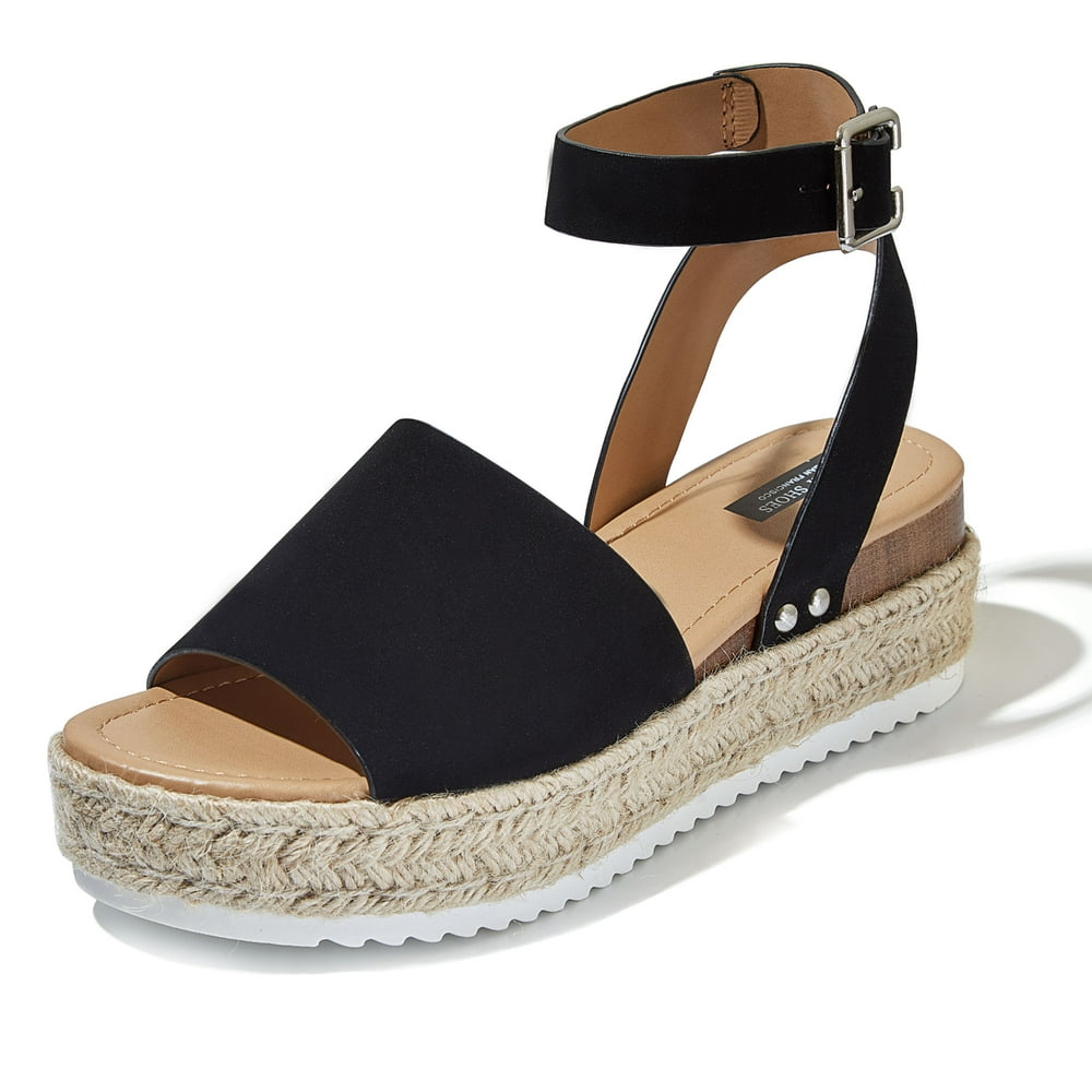 flat chunky sandals
