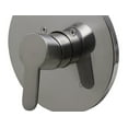thumbnail image 3 of ALFI brand AB3001-BN Brushed Nickel Shower Valve Mixer with Rounded Lever Handle, 3 of 6