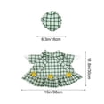 thumbnail image 3 of For Holiday Porch Spring Summer Idyllic Goose Outfit, Floral Dress and Hat Set for 23 Inch Statue, Garden Patio Decoration with Soft Pastel Colors, Cottagecore Style, 3 of 9