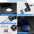 thumbnail image 5 of Quick Charge 3.0 Dual Socket Cargador USB a prueba de agua 36W 12V 24V, 5 of 5