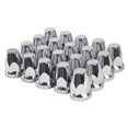 thumbnail image 4 of 33mm Plastic Threaded Tip Nut Cover Flange for Semi-trailer Truck Fits Hub Guide Wheel Trailer Passenger Car, 4 of 5
