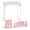 Blush, variant on 3-Piece Locker Organization Kit, Includes Folding Locker Shelf, Magnetic Cup, and Bin,