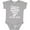 AC-Heather Grey, variant on Future Helicopter Pilot Like Daddy Boys Baby Bodysuit