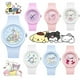 thumbnail image 2 of Sanrio Kitty Kuromi Melody Pochacco Little Twin Stars figura de Anime lindo reloj de dibujos animados de silicona impermeable juguetes de regalo para niños, 2 of 4