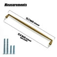 thumbnail image 4 of Goo-Ki 12.6''( 320mm ) Hole Center Vintage Retro Antique Brass Zinc Alloy Cabinet Handles Affordable Luxury Cabinet Pull Hardware for Bedroom, Kitchen, 6 Pack, 4 of 5