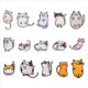 thumbnail image 3 of Parches Bordados para Planchar, 15 Piezas, de Gatos Bonitos Jeans, Chaquetas, Apliques Costura, Accesorio Bricolaje, 3 of 5