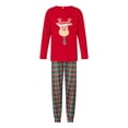thumbnail image 2 of DuAnyozu Christmas Santa Hat Pattern Family Matching Pajamas,2-piece,Unisex,Sizes Baby-Kids-Adult, 2 of 10
