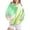 Green, variant on Bovemsi Sweatshirt for Women Women's Sportswear 2025 Gradient Pattern Long Sleeved Casual Pullover Comfort Hoodie