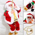 thumbnail image 3 of Santa Claus Musical Climbing Rope Electric Hanging Toy Christmas Decoration For Home Office Door, Climbing Santa Claus Christmas Ornament, Battery Operated Climbing (Santa Claus Musical Climbing Rope), 3 of 6