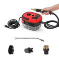 thumbnail image 1 of Feiniao Limpiador de Vapor Portátil 2500W, con 3 Cabezales de Cepillo y 1 Boquilla Curva, Máquina Limpiador a Vapor de Mano Alta Presion Alta Temperatura para Limpieza Cocina, Baño, Coche, Rojo, 1 of 5