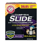 Arm & Hammer SLIDE Easy Clean-Up Multi-Cat Clumping Cat Litter  38lb