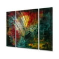 thumbnail image 4 of All My Walls 'Erupting Beauty' by Megan Duncanson 3 Piece Graphic Art Plaque Set, 4 of 5