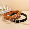 thumbnail image 3 of 2024 New 3.3cm Wide Suede Cowhide Belt for Women, Vintage Style with Gold/Sliver Buckle,  Skinny  Waistband for Dresses & Jeans (burnt orange C,100cm), 3 of 7