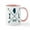 White/Pink Inside, variant on CafePress - Illinois Arrows - 11 oz Ceramic Mug - Novelty Coffee Tea Cup