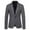 Dark Gray, variant on Vedolay Mens Blazers for Work Casual Blazer Jacket Top Outwear Long Sleeve Coat Dark Gray,M