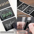 thumbnail image 5 of 300 Pieces Chalkboard Stickers Waterproof Sticky Labels For Kitchen Spice Jars, Scrapbooking, Folder Gift Stickers For Kids And More Best Gift, 5 of 5