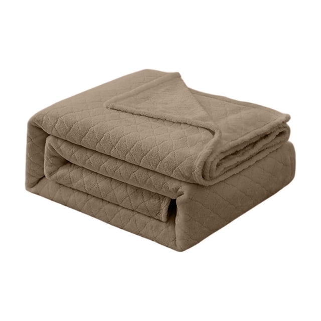 yulier Summer Cooler Quilt Blanket Bed Blanket Thermal Blanket Lightweight Bed Breathable Soft Comfortable Thick Plushes Machine Washable Blanket For All Season