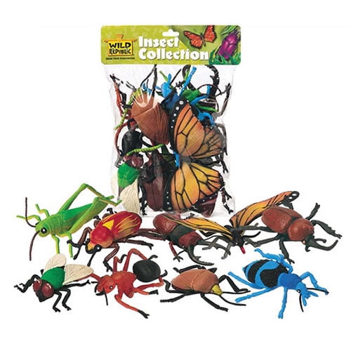 Wild Republic Polybag Insect Figurines 9 pcs