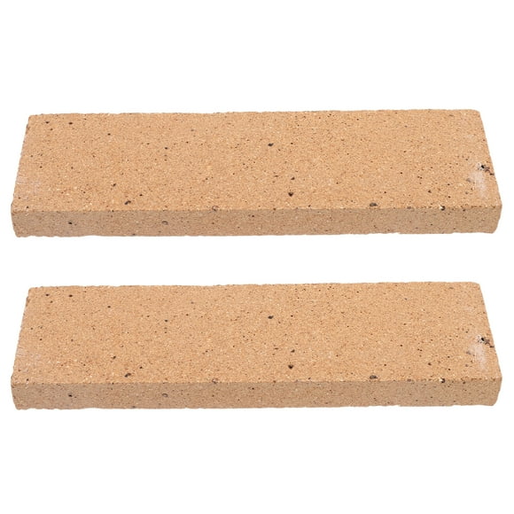 2pcs Insulating Fire Bricks Stove Fire Bricks Fireplaces Kiln Bricks for Metal Clay Firing