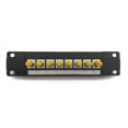 TIERPOP Patch Panel ST Optical 8 Port RJ45 Wall Rack Mount
