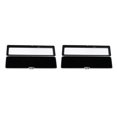 thumbnail image 3 of maskred Metal Jewlery Case Display Box Organizer Storage for Diamond Silver 2Set, 3 of 6