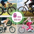 thumbnail image 3 of Juego de 7 cascos de bicicleta para niños, casco de monopatín a prueba de golpes con rodilleras, codos y muñecas. Rosa, 3 of 7