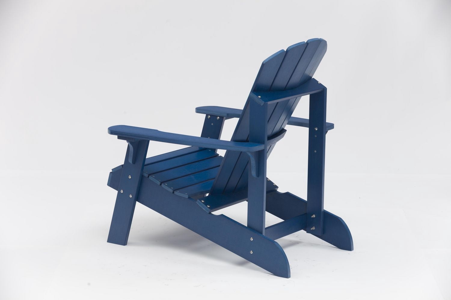 Tanfly Polycarbonate Adirondack Chair for Indoor/Outdoor Use – Navy Blue
