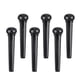 thumbnail image 2 of 6 piezas de puente de guitarra Bling Bling Accesorio de instrumento musical Negro, 2 of 6
