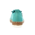 thumbnail image 2 of Lunar Womens Evie Leather Plimsolls, 2 of 5