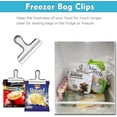 thumbnail image 3 of 10 Pack Stainless Steel Bag Clips Food Fresh Sealing Clips for Sealing Food Packaging Bags, 3 of 5