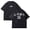 Black, variant on Peso Pluma Merch La People II Vintage Washed Cotton Dirtyfit T-Shirt Oversized Black Graphic Tee