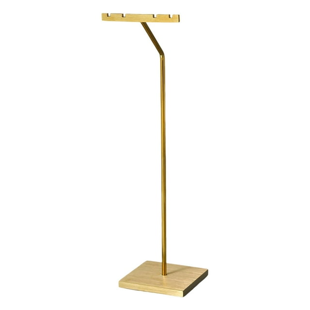 Expositor de pendientes, soporte para joyas, accesorio para ahorrar espacio en el mostrador, venta minorista oro