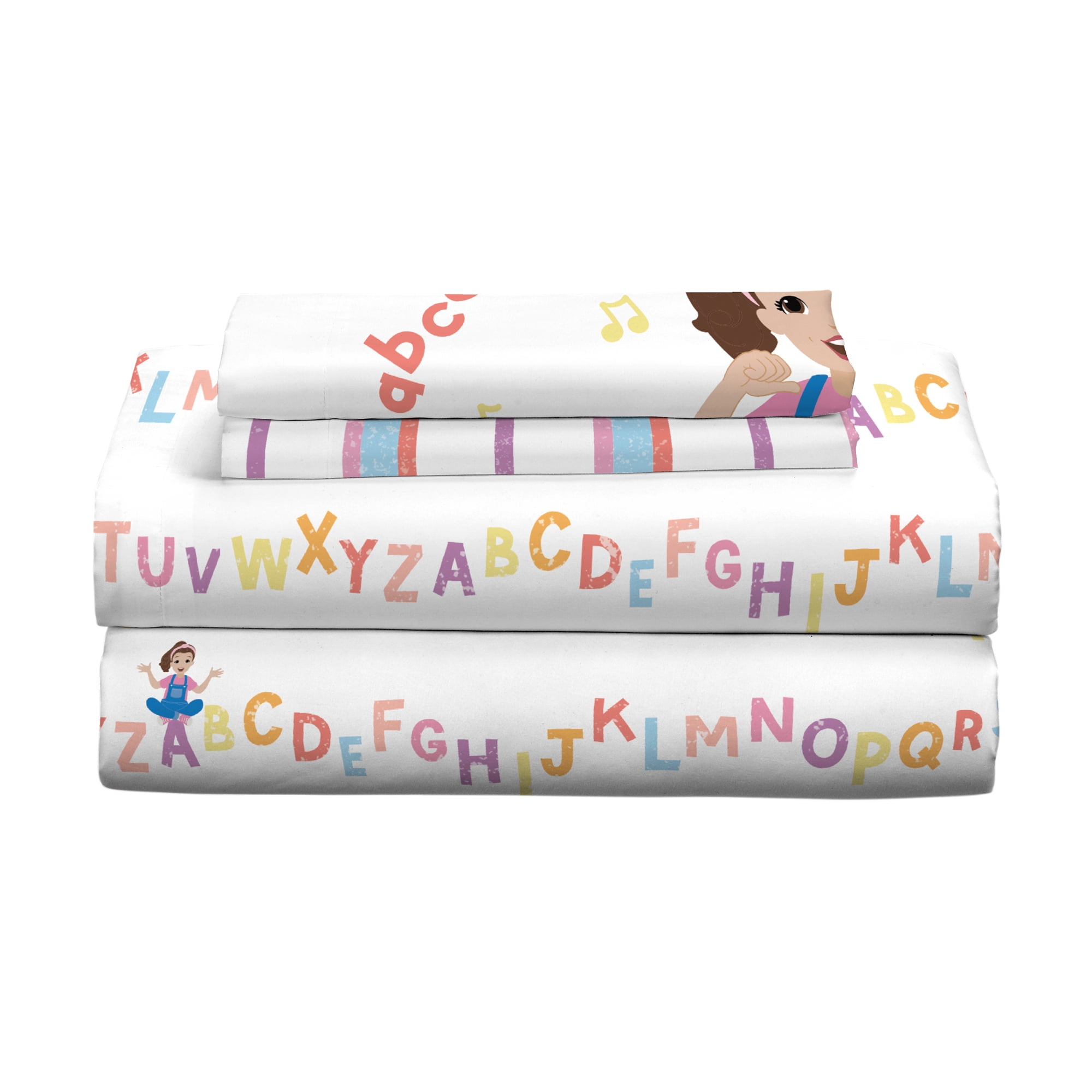 Ms. Rachel Kids Full Sheet Set